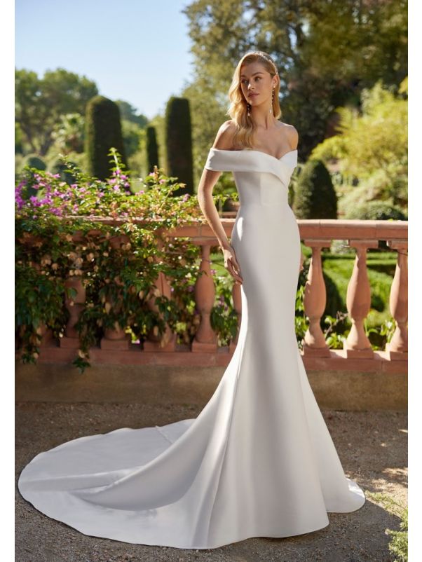 Mikado Mermaid Wedding Dress