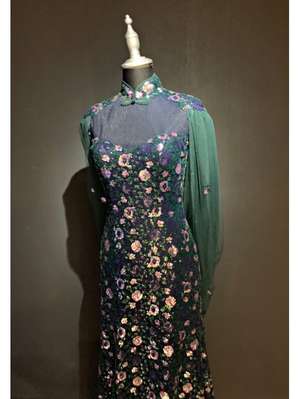 Sequinned Cheongsam