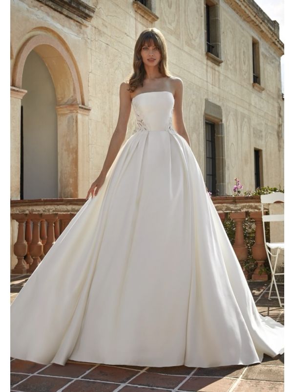 Strapless Mikado Ball Gown