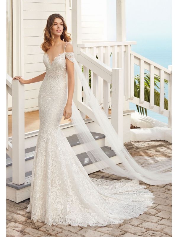 Lace Wedding Dress With Low Back