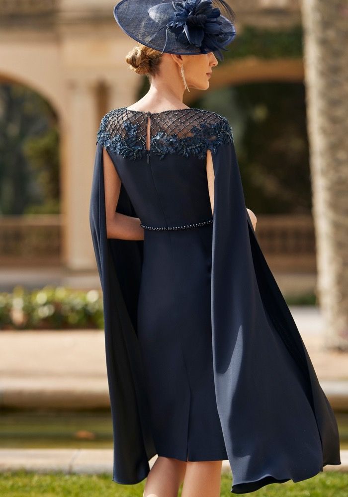 Blue cape gown hotsell