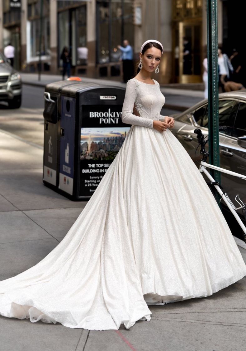 Long Sleeves Wedding Dress 