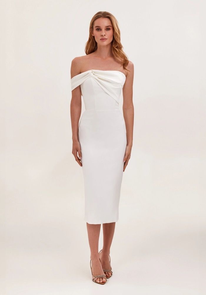 Milla Nova 1000-29 Simple Short Wedding Dress HK | DBR Weddings