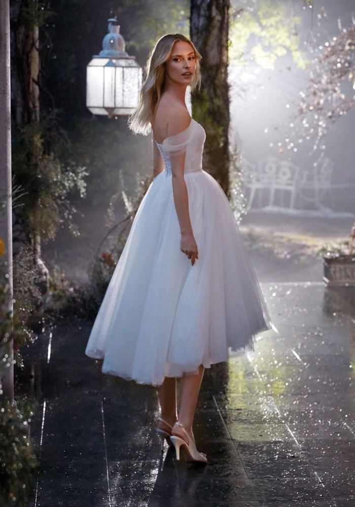 Nicole Colet Malva Tea-Length Wedding Dress HK | DBR Weddings
