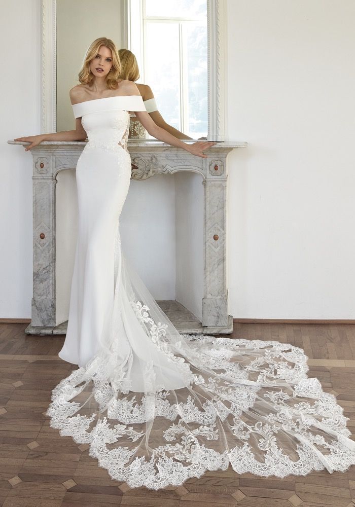 Nicole Milano Arica Illusion Back Wedding Dress HK | DBR