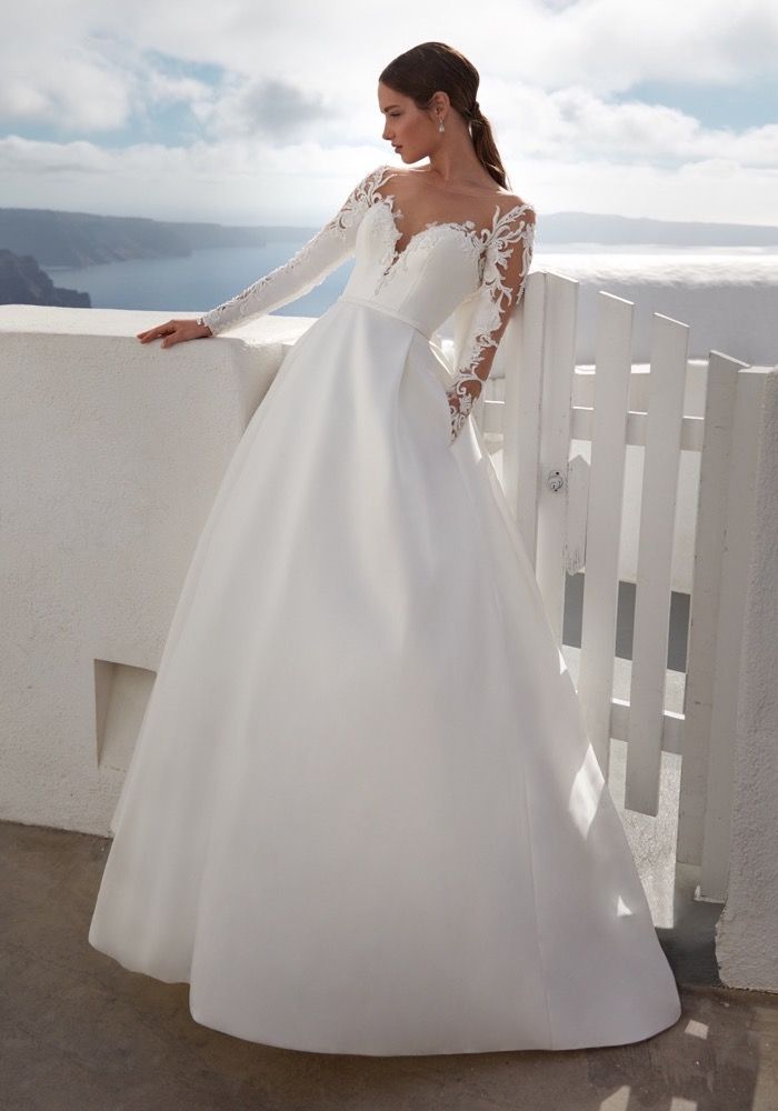 Nicole Jolies OVIRA Long Sleeves Wedding Dress HK