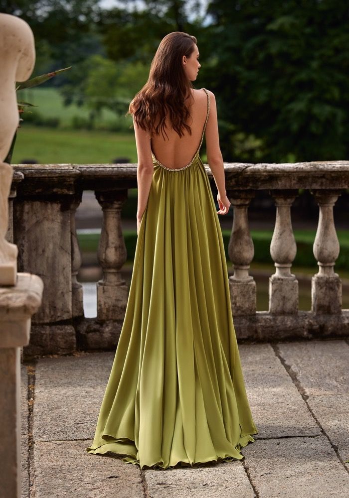 Nicole Milano NM22224 Draped Satin Evening Gown HK | DBR