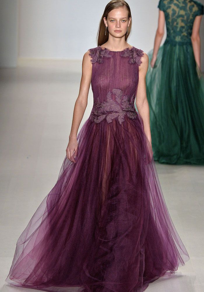 Occasions | Ethereal Purple Tulle Evening Gown HK | DBR Weddings
