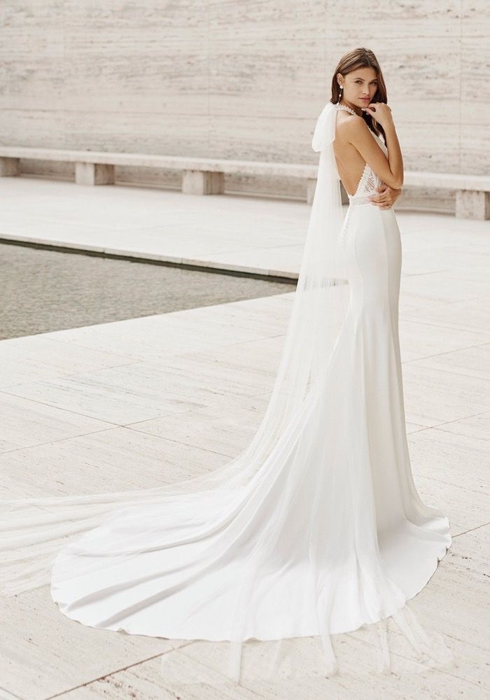 Rosa Clara | NAO Halter Neck Wedding Dress HK | DBR Weddings