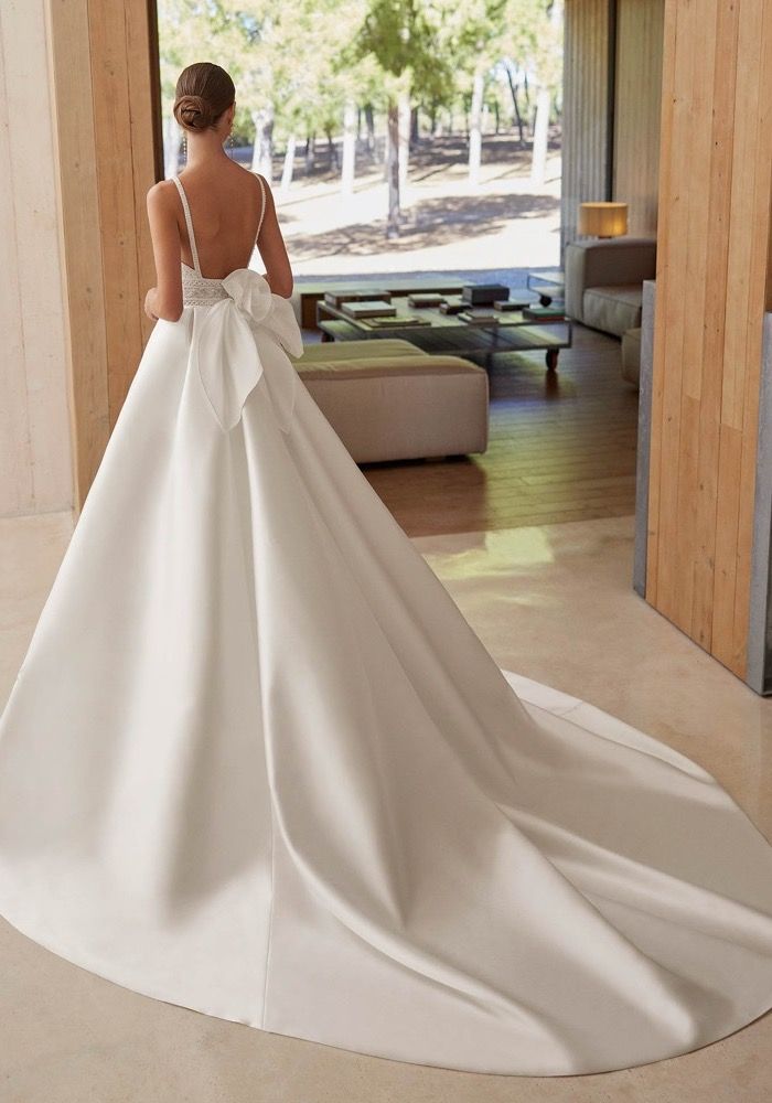 Rosa Clara ANISSA Backless Mikado Wedding Dress HK