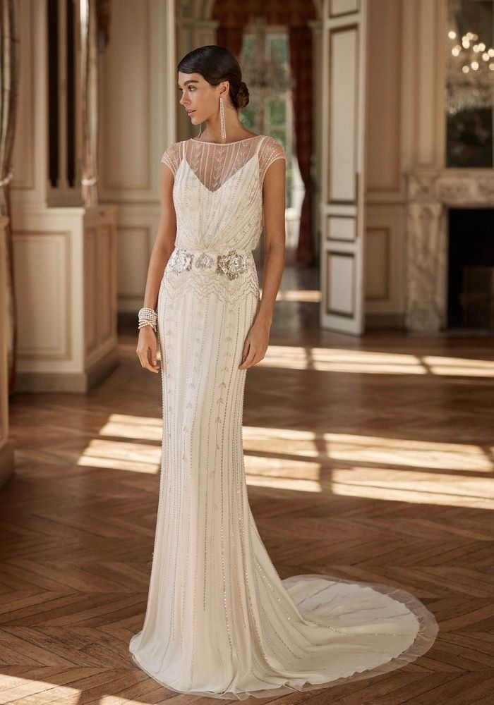 Rosa Clara KALVAN Beaded Gatsby Wedding Dress HK | DBR Weddings Rosa Clara KALVAN Beaded Gatsby Wedding Dress HK | DBR Weddings