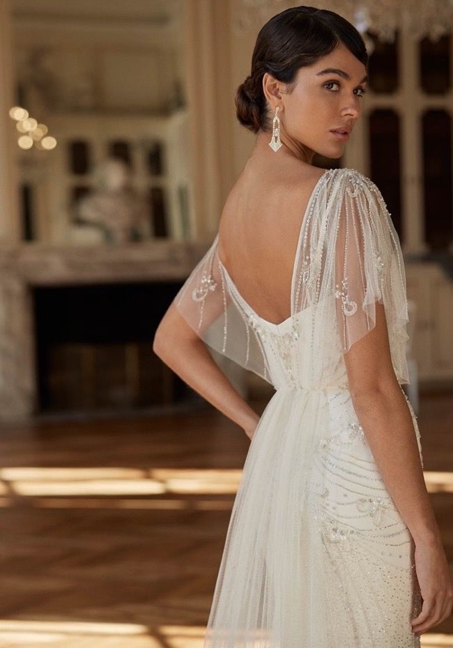 beaded gatsby wedding dress The Icon Gown main image 0