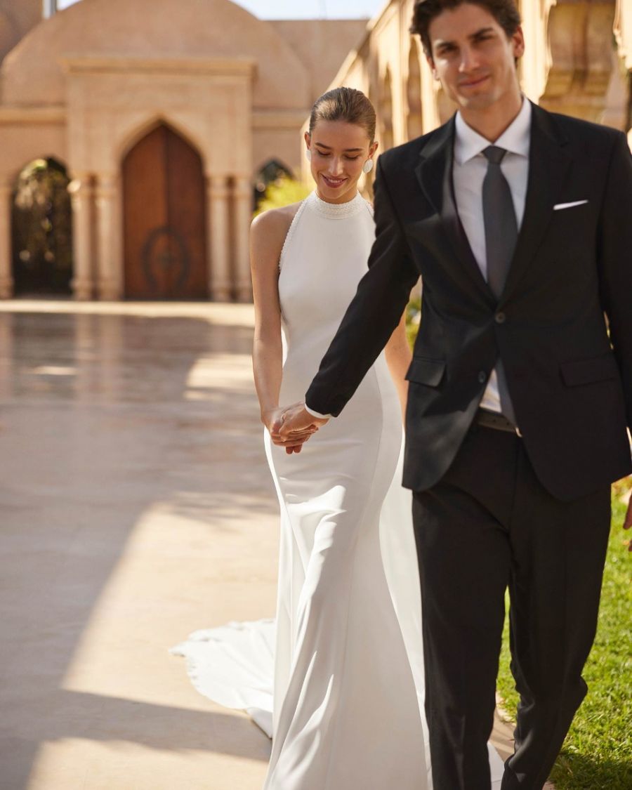 high neck halter wedding guest dress Taylee Halterneck Maxi Dress Black | Wedding Guest Dress | Halter Neck main image 0