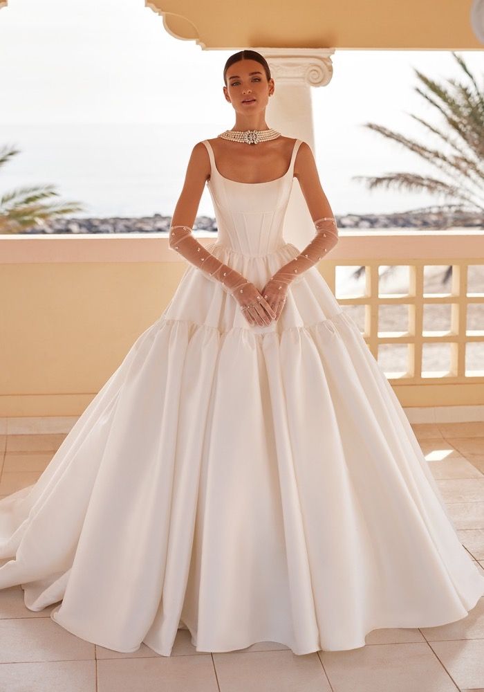light pink formal dress Elegant Pink Straps Sleeveless A-Line Prom Dresses