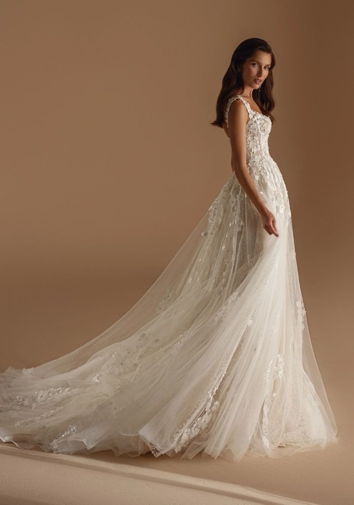 Tina Valerdi CAROLINE Lace Wedding Dress HK | DBR Weddings