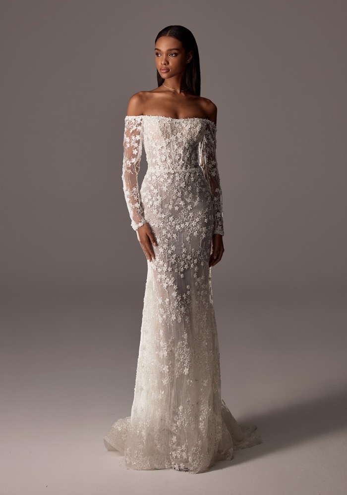 Cap Sleeve Beaded A-line Wedding Dress With Illusion Neckline | Kleinfeld  Bridal