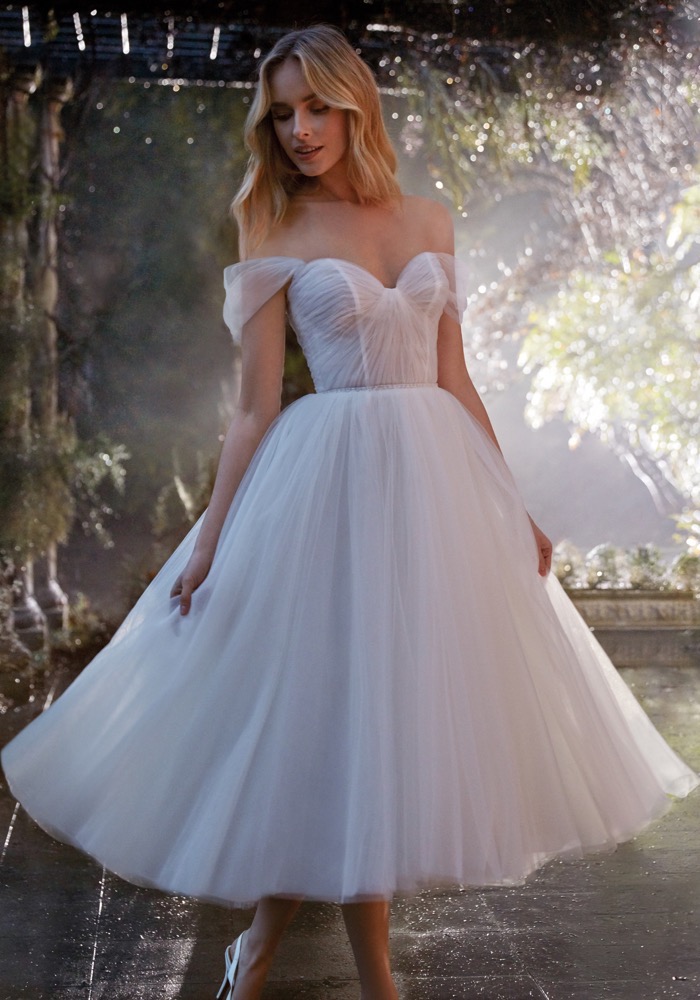 Nicole Colet Malva Tea-Length Wedding Dress HK | DBR Weddings